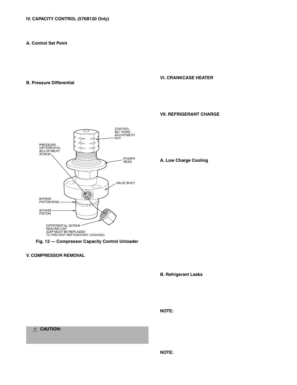 Bryant COMMERCIAL AIR COOLED CONDENSING UNITS 576b User Manual | Page 11 / 16