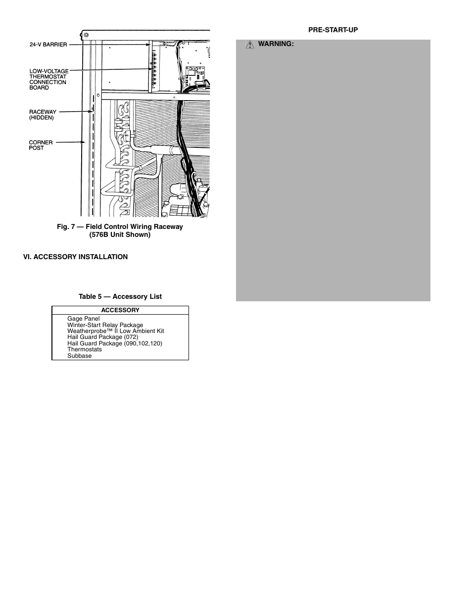 Bryant COMMERCIAL AIR COOLED CONDENSING UNITS 576b User Manual | Page 8 / 16