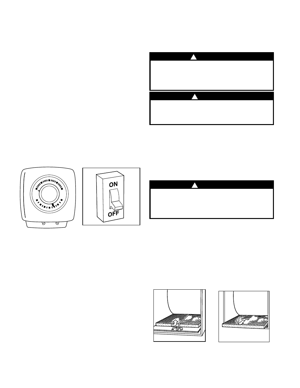 Warning, Caution, Shutting down your furnace | Performing routine maintenance, Filtering out trouble | Bryant 394HAD User Manual | Page 6 / 8
