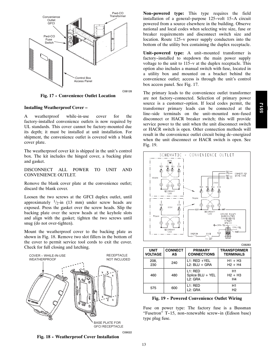 Bryant 551J User Manual | Page 13 / 36