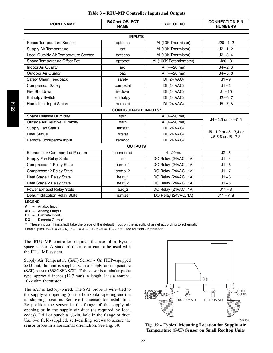 Bryant 551J User Manual | Page 22 / 36