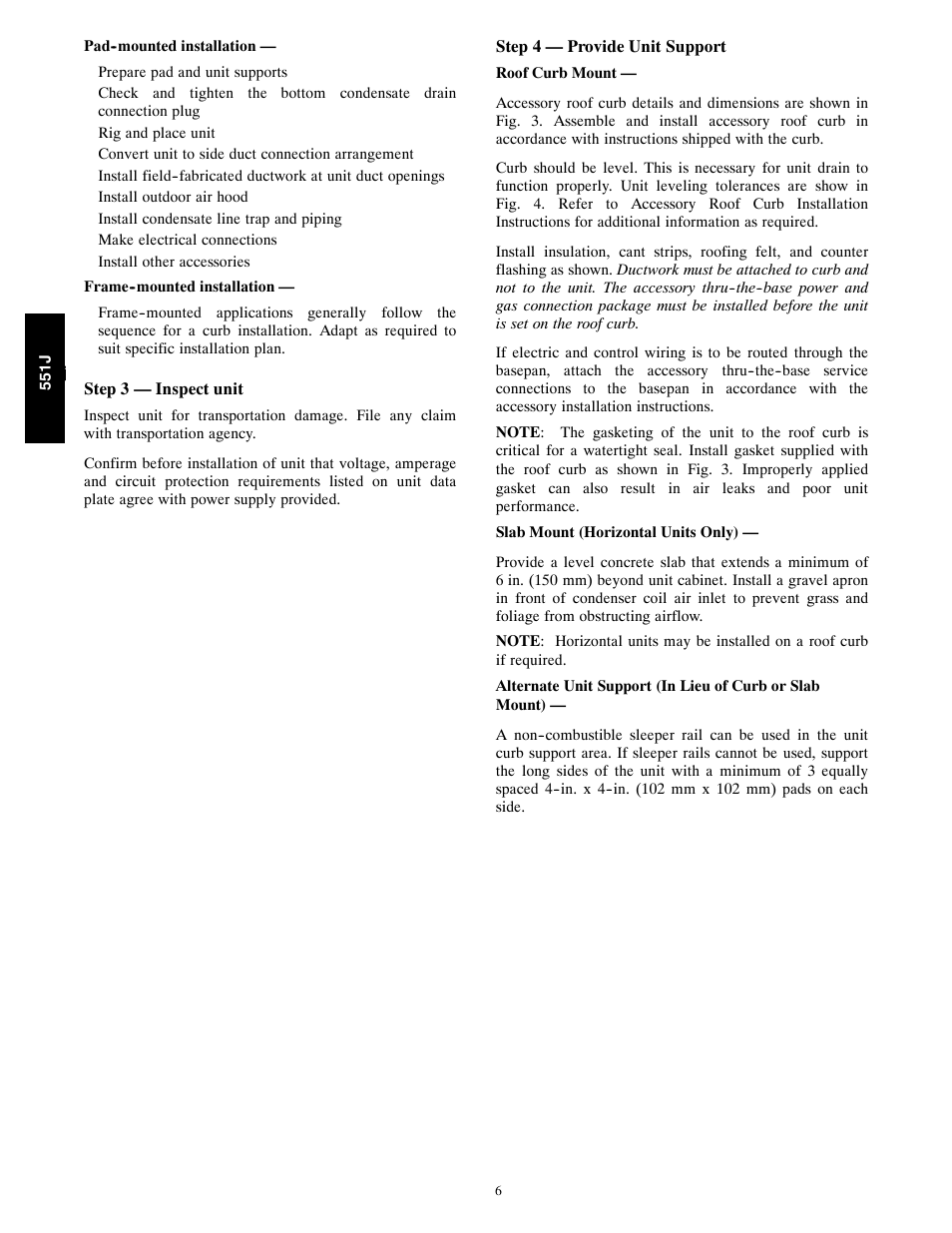 Bryant 551J User Manual | Page 6 / 36