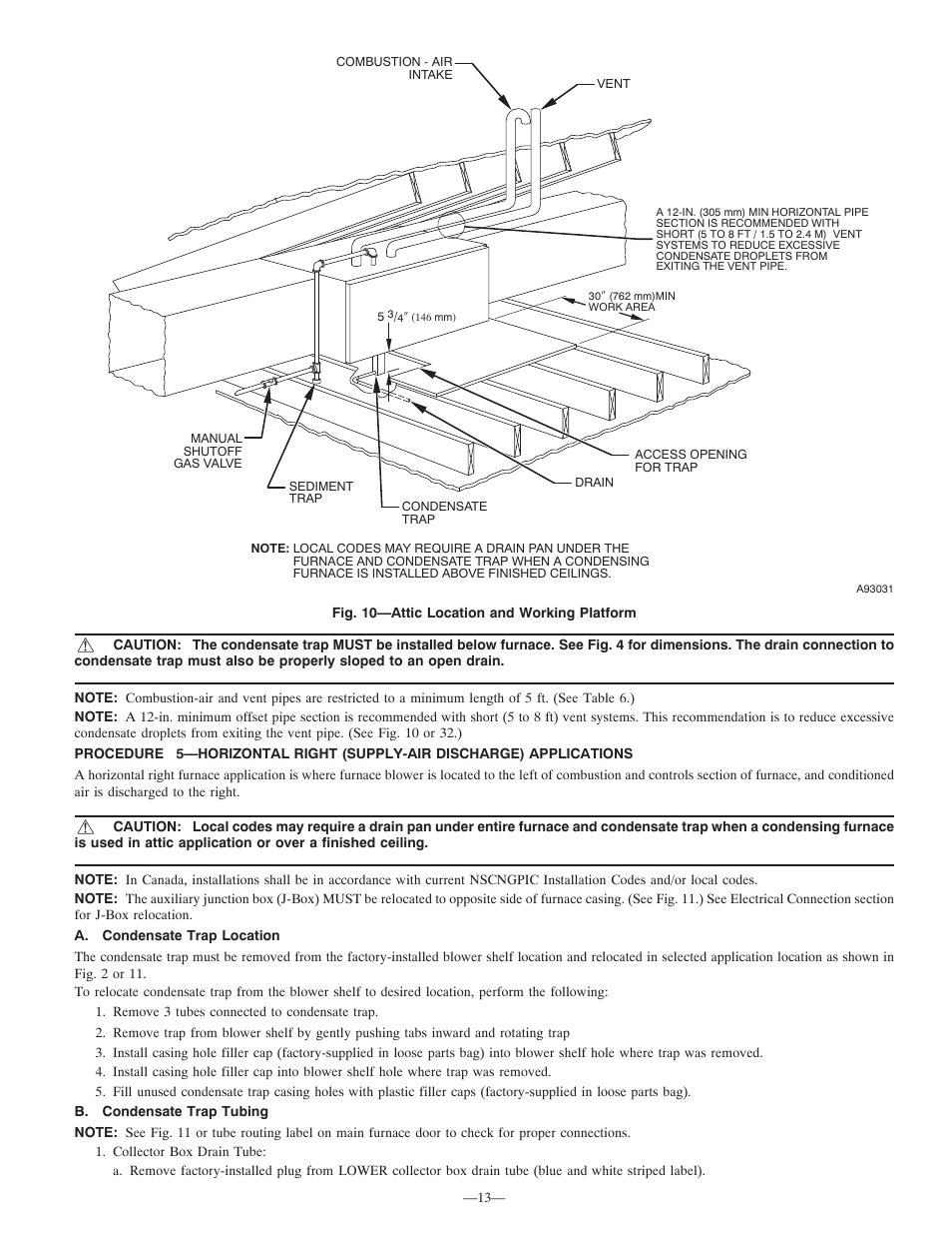 Bryant Deluxe 4 WAy Gas Furnase 355MAV User Manual | Page 13 / 60