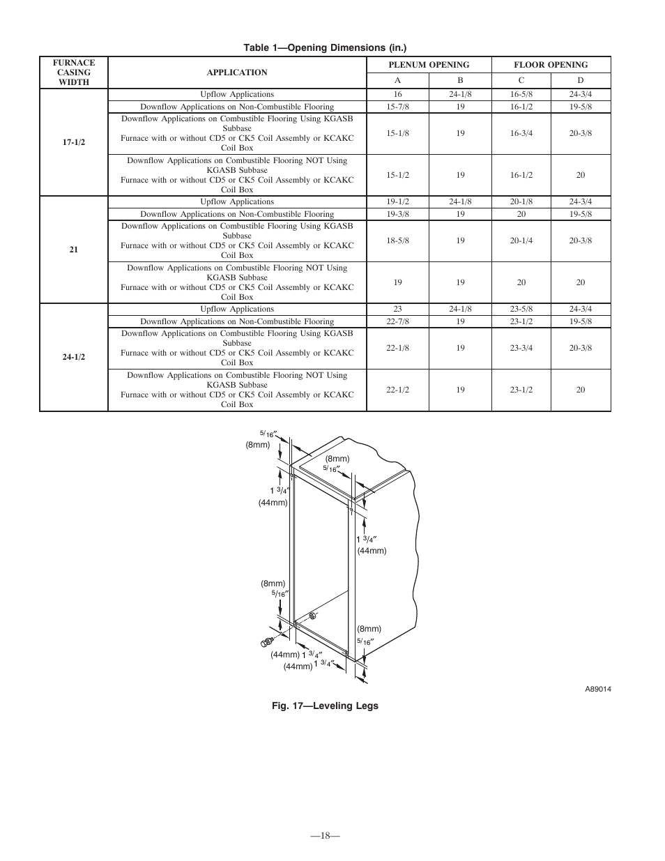 Bryant Deluxe 4 WAy Gas Furnase 355MAV User Manual | Page 18 / 60