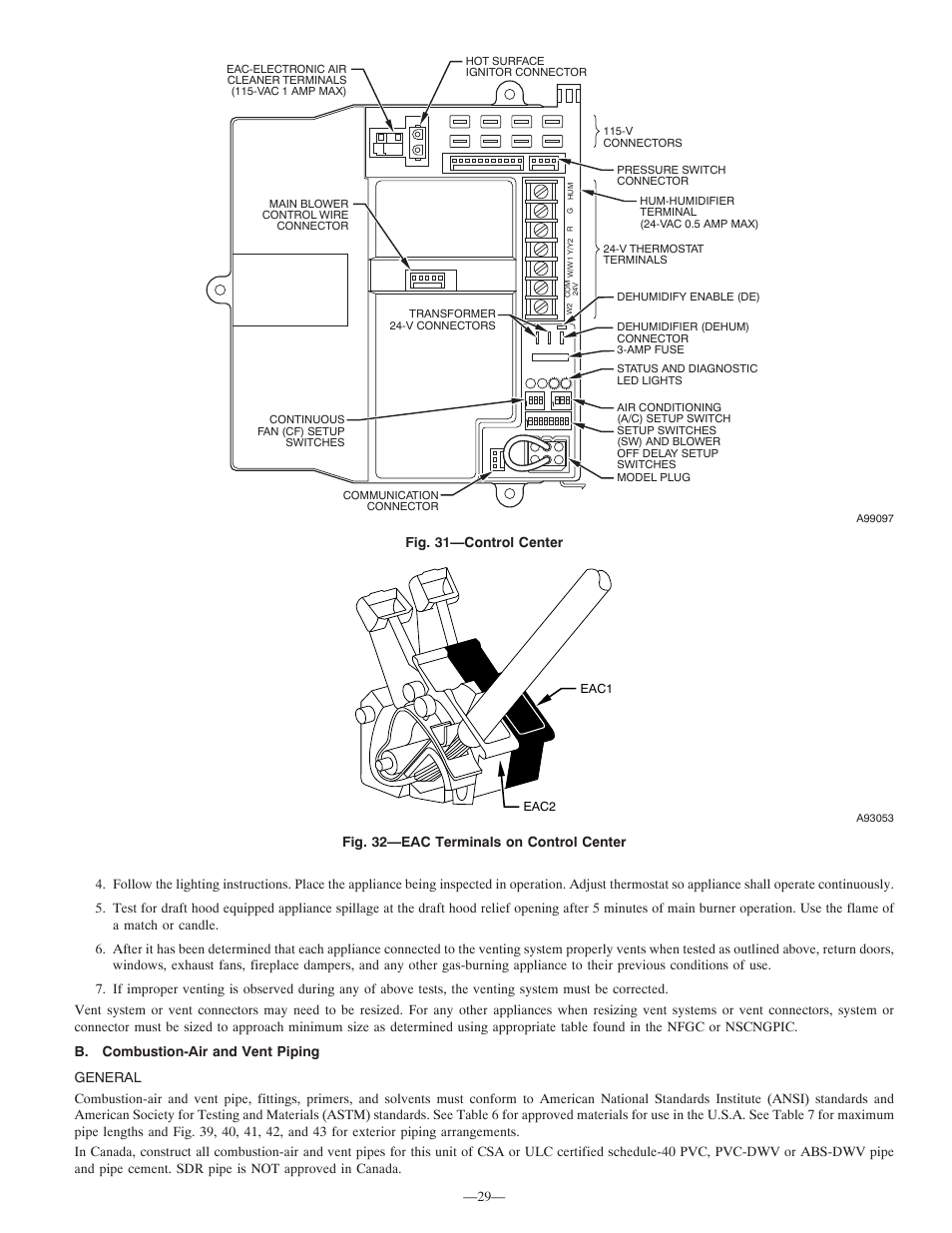 Bryant Deluxe 4 WAy Gas Furnase 355MAV User Manual | Page 29 / 60