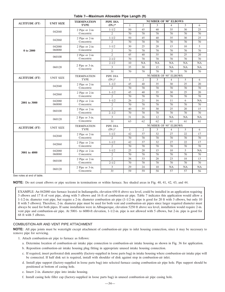 Bryant Deluxe 4 WAy Gas Furnase 355MAV User Manual | Page 34 / 60