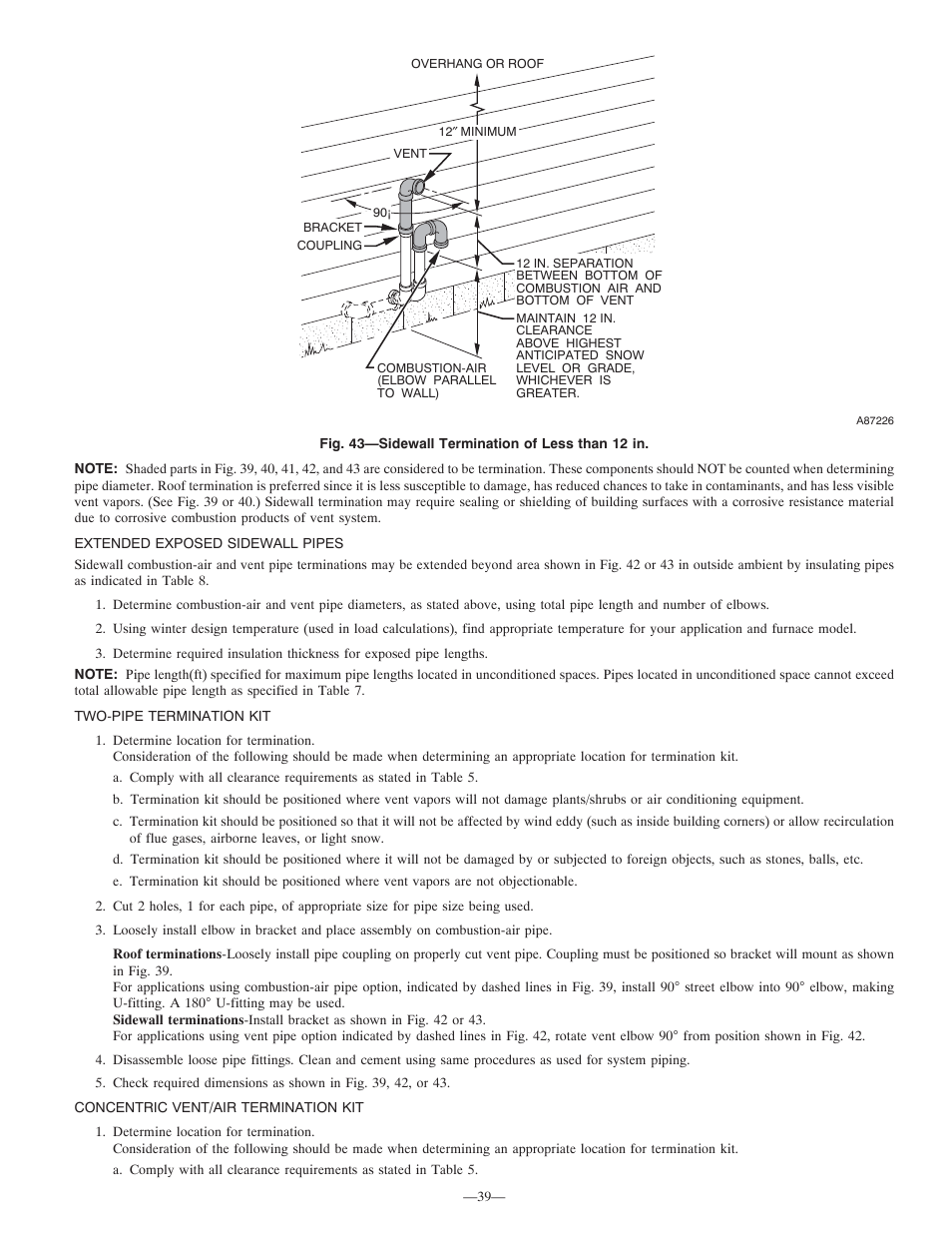 Bryant Deluxe 4 WAy Gas Furnase 355MAV User Manual | Page 39 / 60