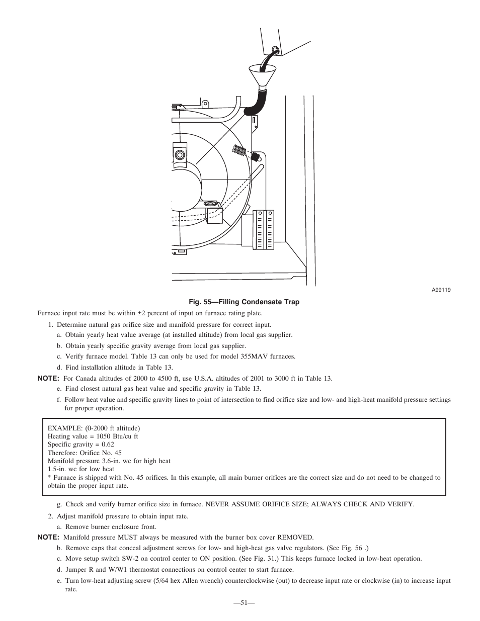 Bryant Deluxe 4 WAy Gas Furnase 355MAV User Manual | Page 51 / 60