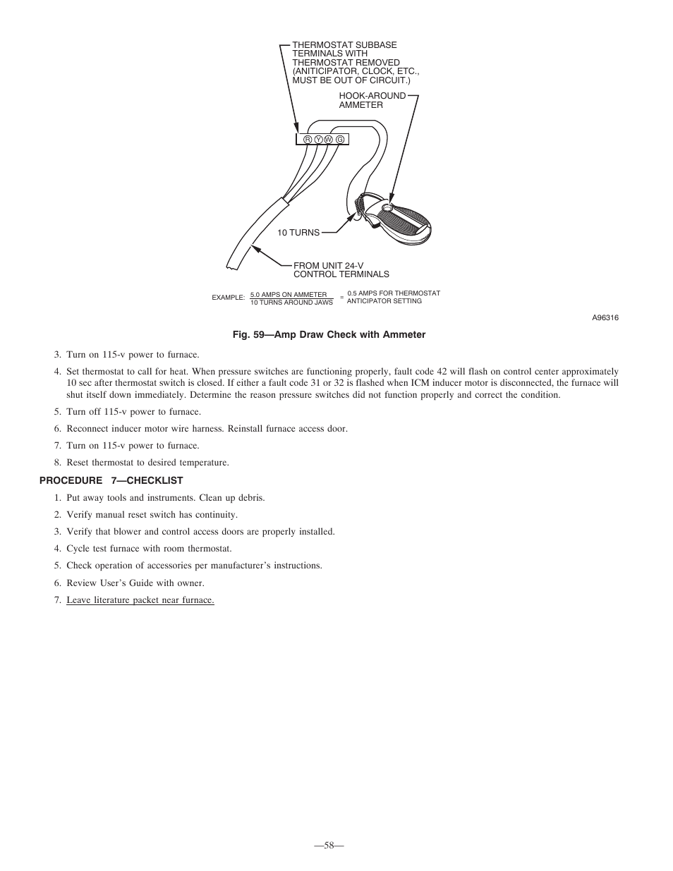 Bryant Deluxe 4 WAy Gas Furnase 355MAV User Manual | Page 58 / 60