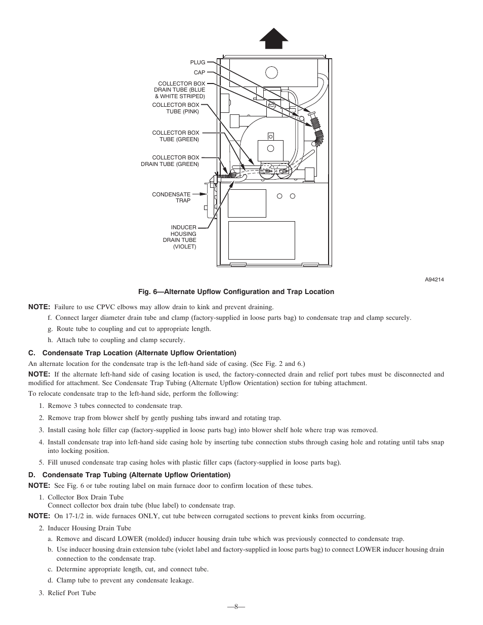 Bryant Deluxe 4 WAy Gas Furnase 355MAV User Manual | Page 8 / 60