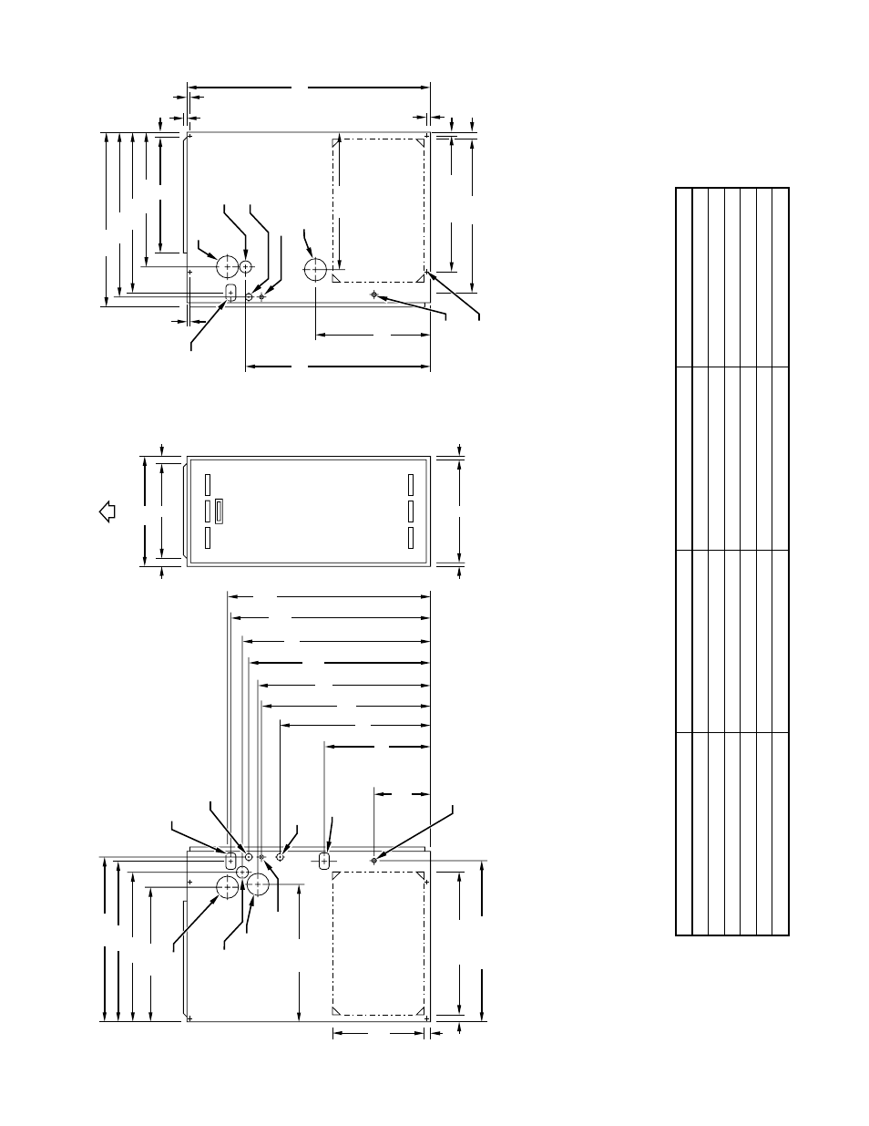 Fig. 2 — dimensional drawing dimensions (in.) | Bryant Deluxe 4-Way Multipoise Variable-Capacity Direct-Vent Condensing Gas 355MAV User Manual | Page 3 / 48