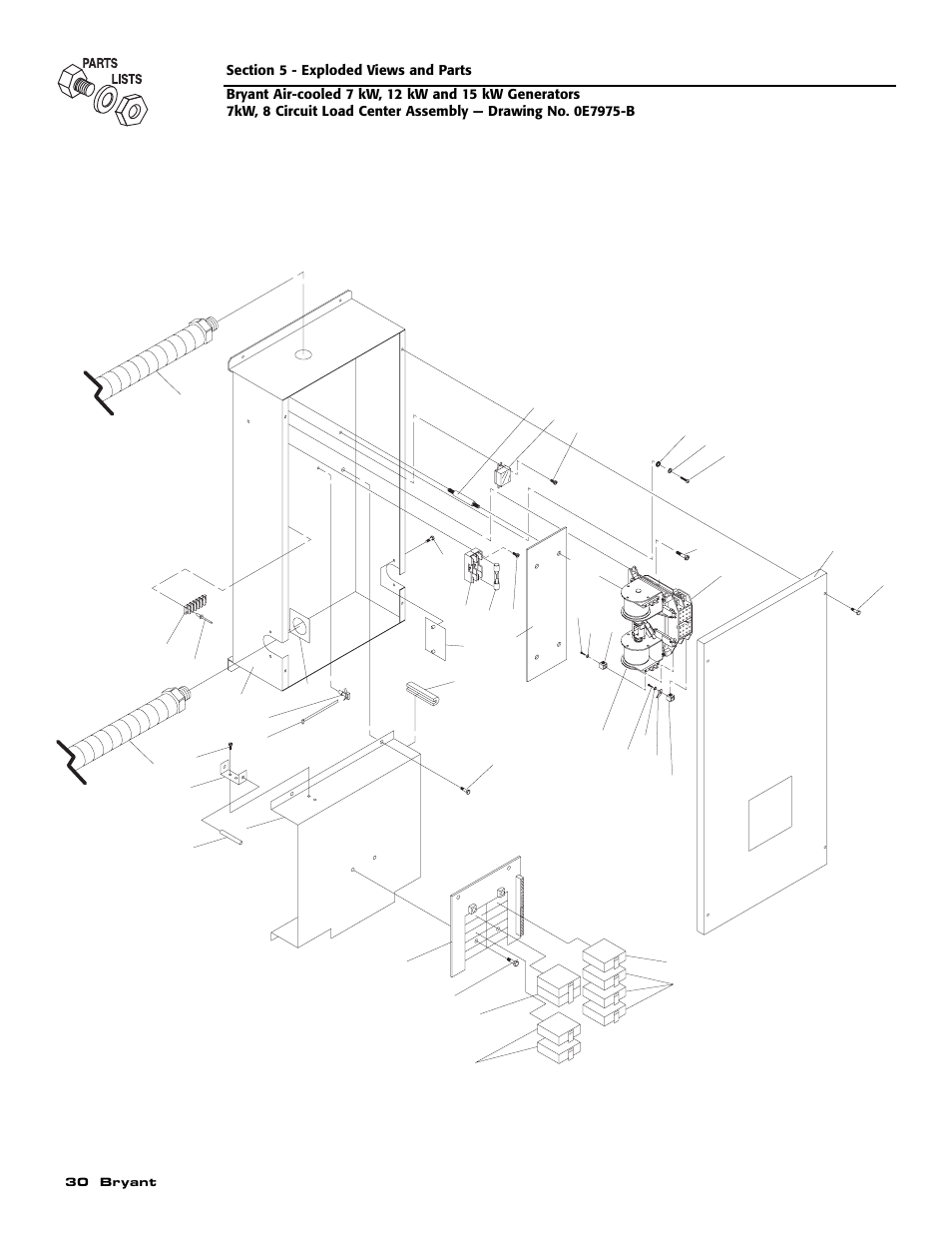Bryant Automatic Standby Generator ASPAS1BBA007 User Manual | Page 32 / 52