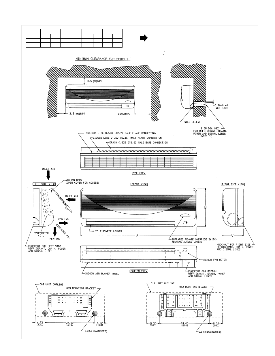 Bryant High Wall Duct-Free Split System 619E User Manual | Page 13 / 32