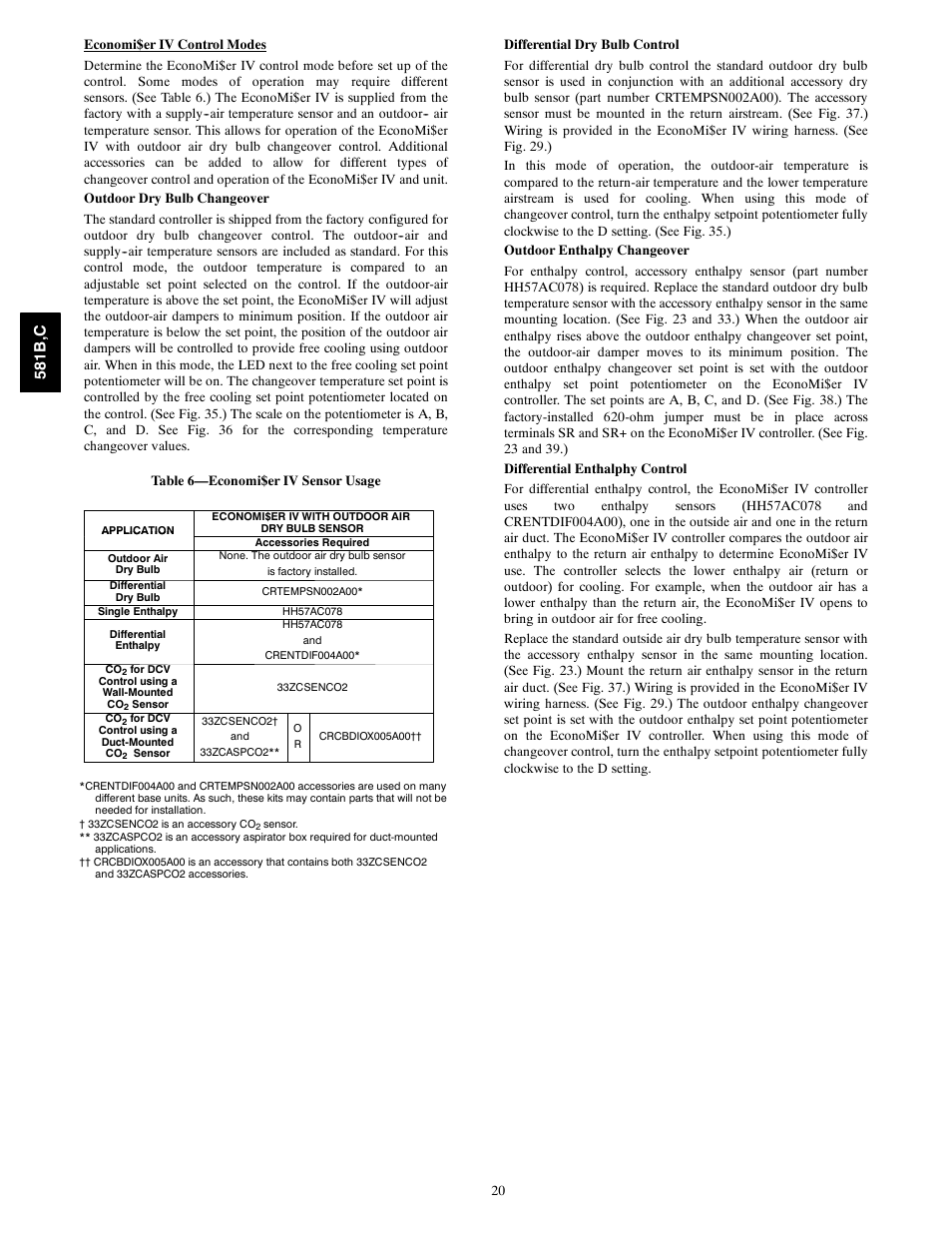 581b ,c | Bryant 581C024--060 User Manual | Page 20 / 60