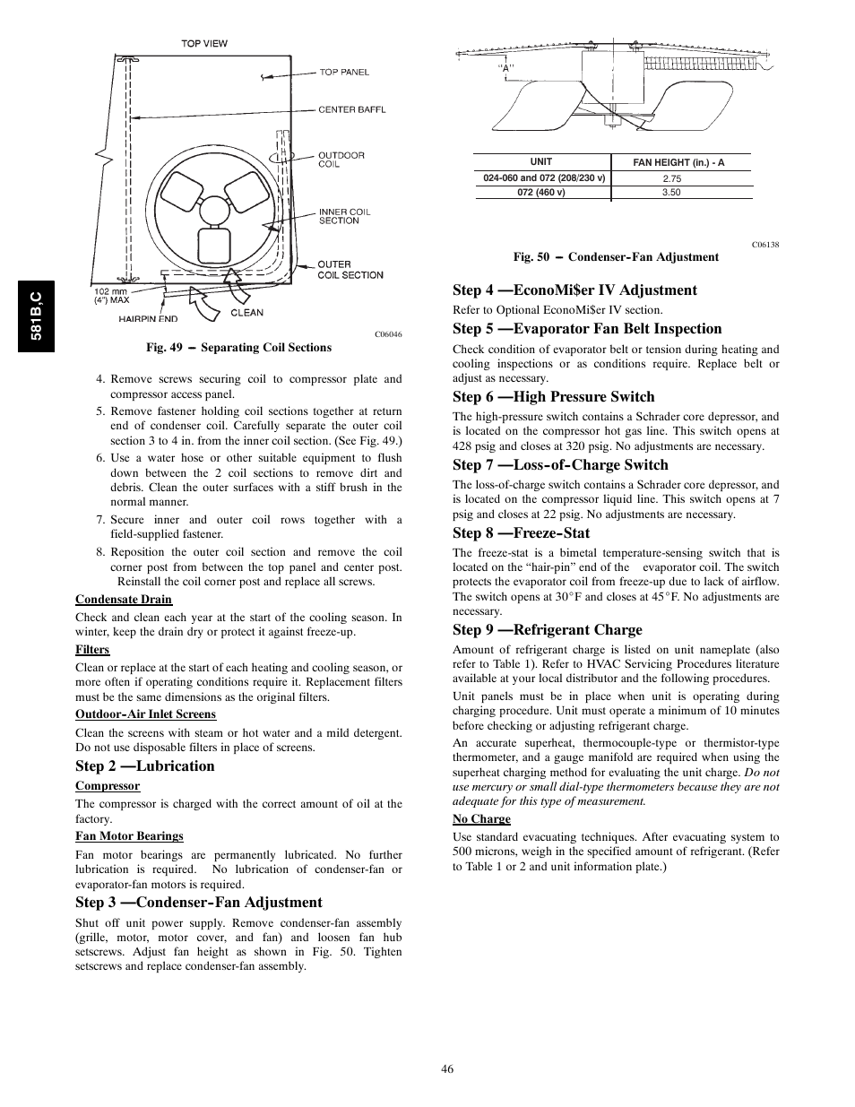 Bryant 581C024--060 User Manual | Page 46 / 60