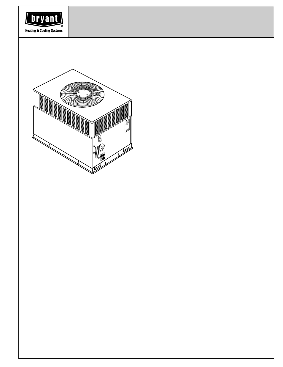 Bryant 583B User Manual | 28 pages