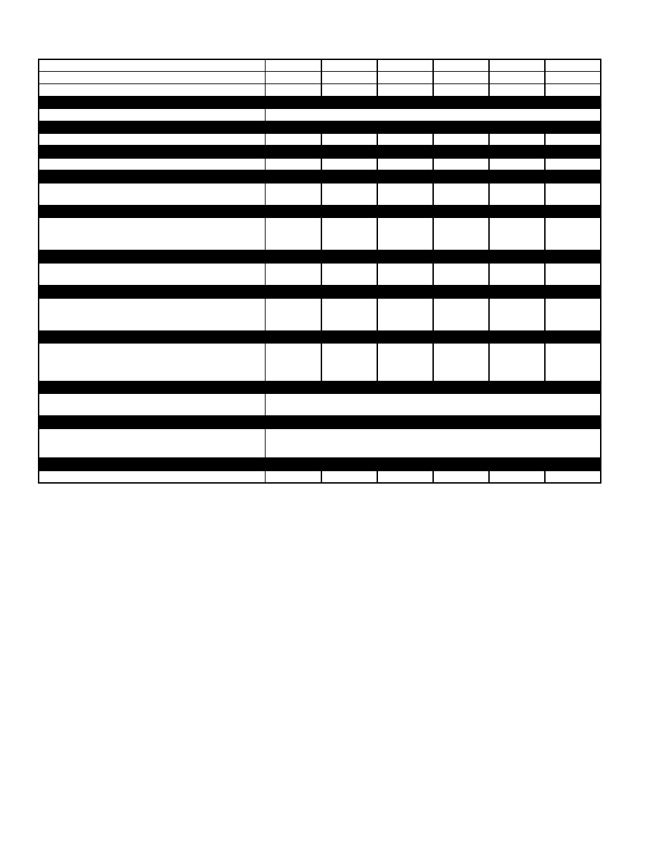 Physical data (cont) | Bryant 583B User Manual | Page 6 / 28