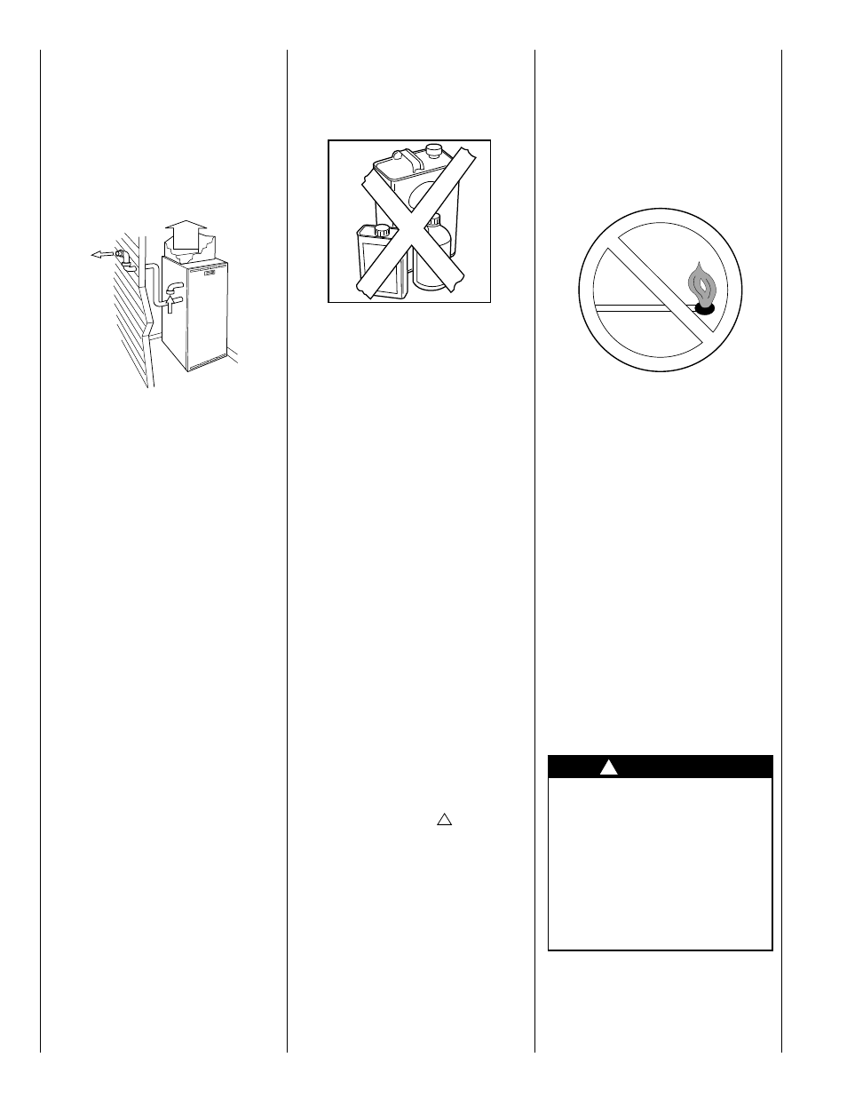 Important facts, Safety considerations, Starting your furnace | Warning | Bryant Condensing Gas 345MAV User Manual | Page 4 / 12