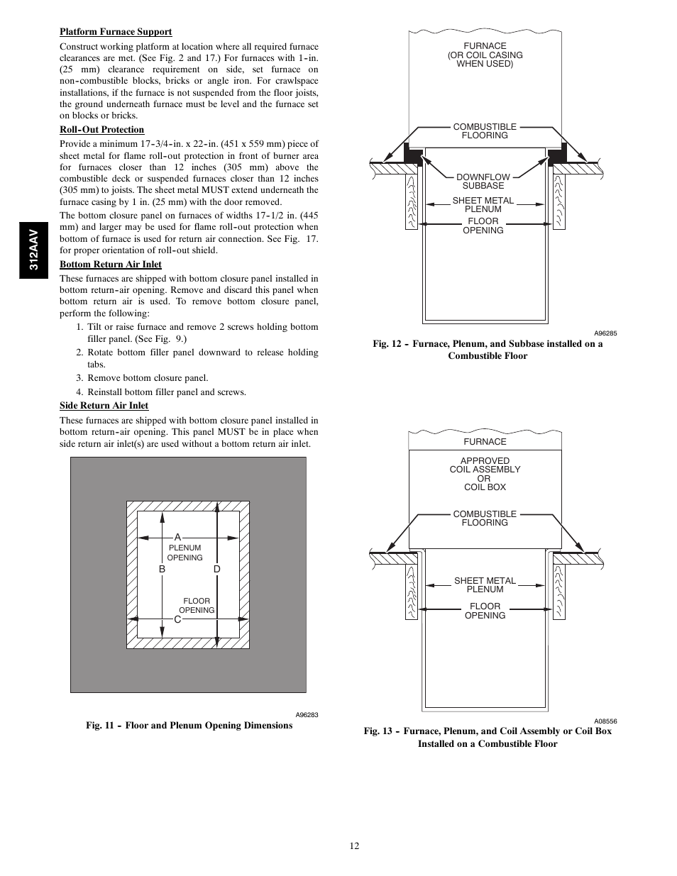 Bryant 312AAV/JAV User Manual | Page 12 / 56