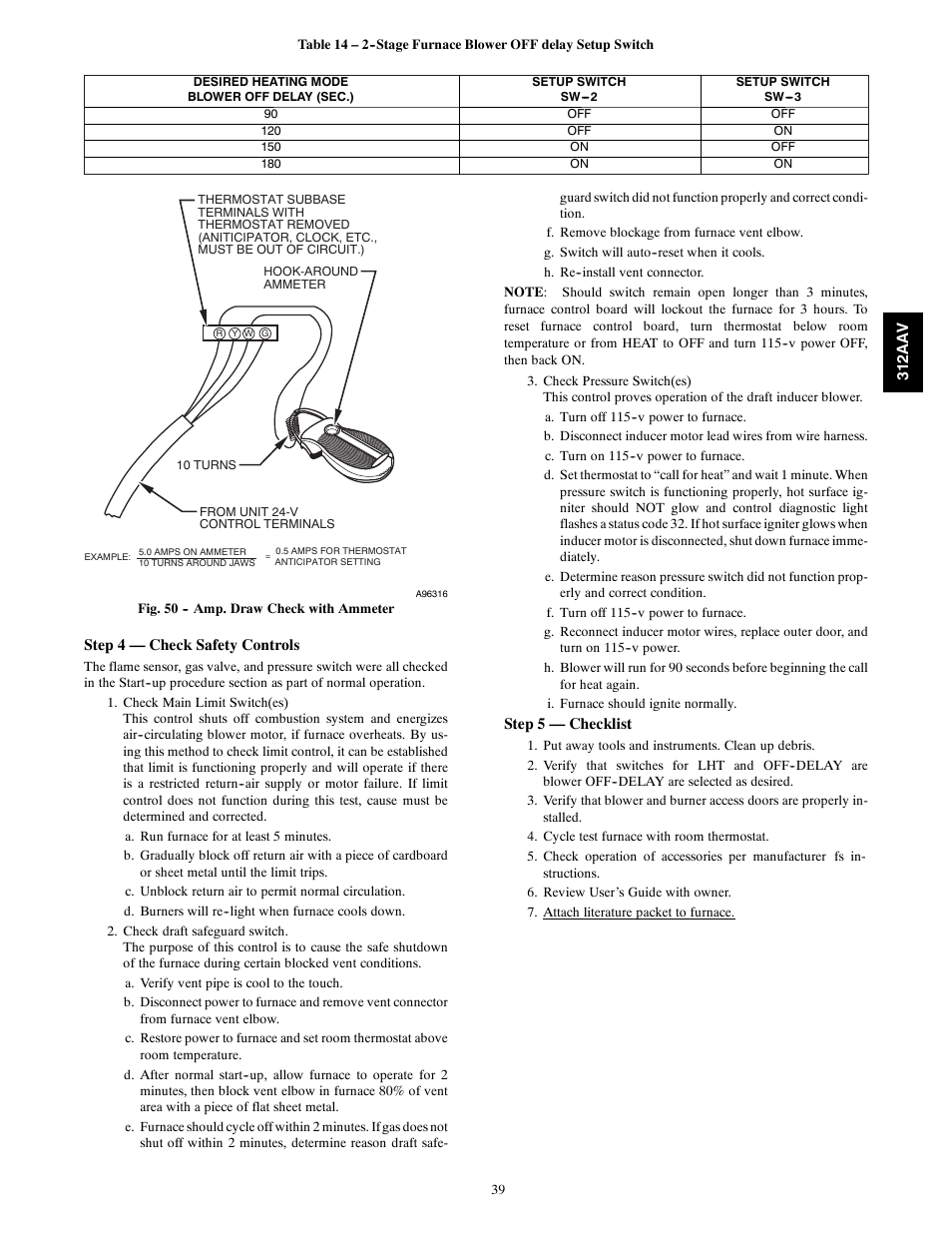 Bryant 312AAV/JAV User Manual | Page 39 / 56