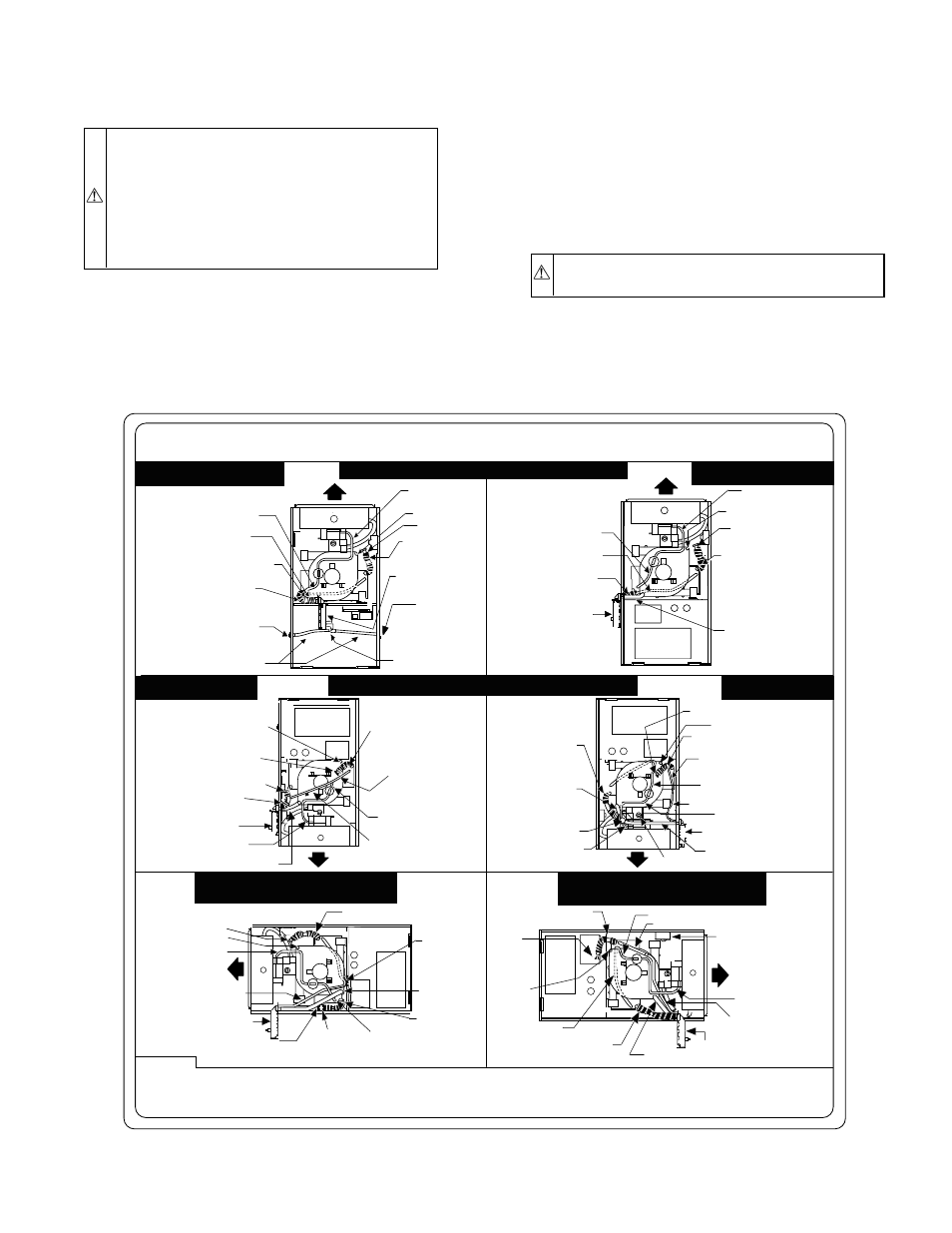 Tube routing | Bryant 4-Way Multipoise Fixed-Capacity Direct-Vent Condensing Gas 350MAV User Manual | Page 7 / 16