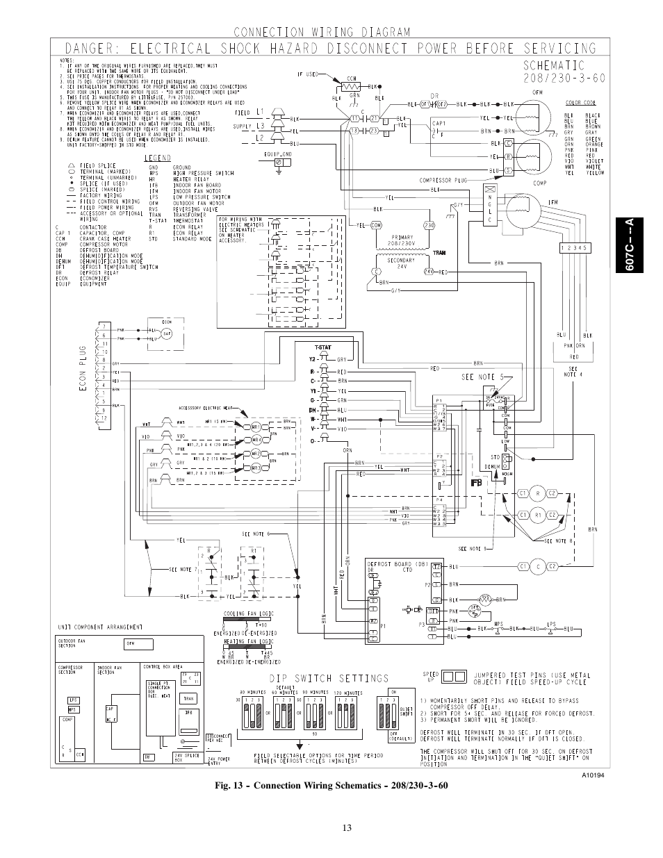 Bryant 607C-A User Manual | Page 13 / 50