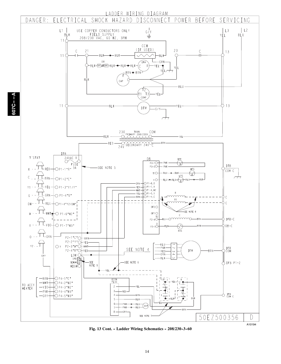 Bryant 607C-A User Manual | Page 14 / 50