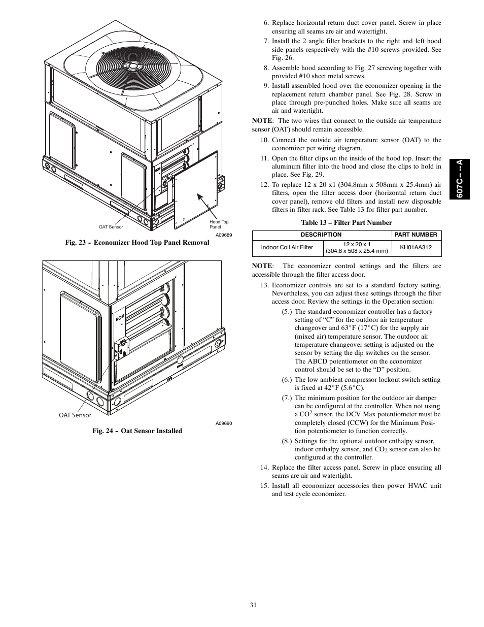 Bryant 607C-A User Manual | Page 31 / 50