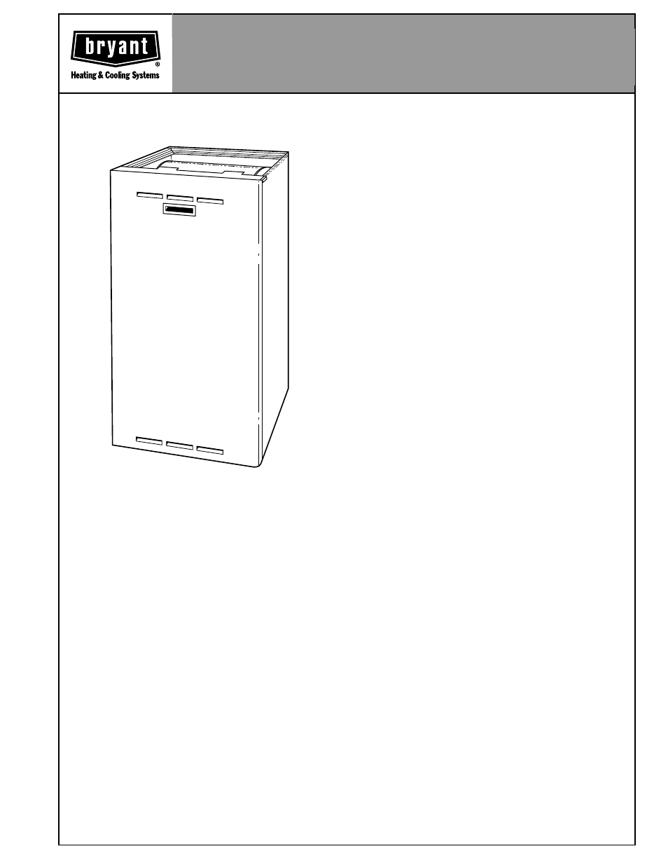 Bryant Direct-Vent Downflow Condensing Gas for Manufactured Housing 351DAS User Manual | 8 pages
