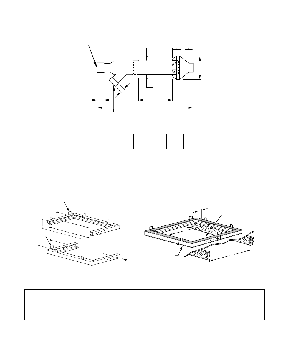 Accessories, Concentric vent dimensions (in.), Accessory downflow subbase disassembled assembled | Bryant Direct-Vent Downflow Condensing Gas for Manufactured Housing 351DAS User Manual | Page 7 / 8