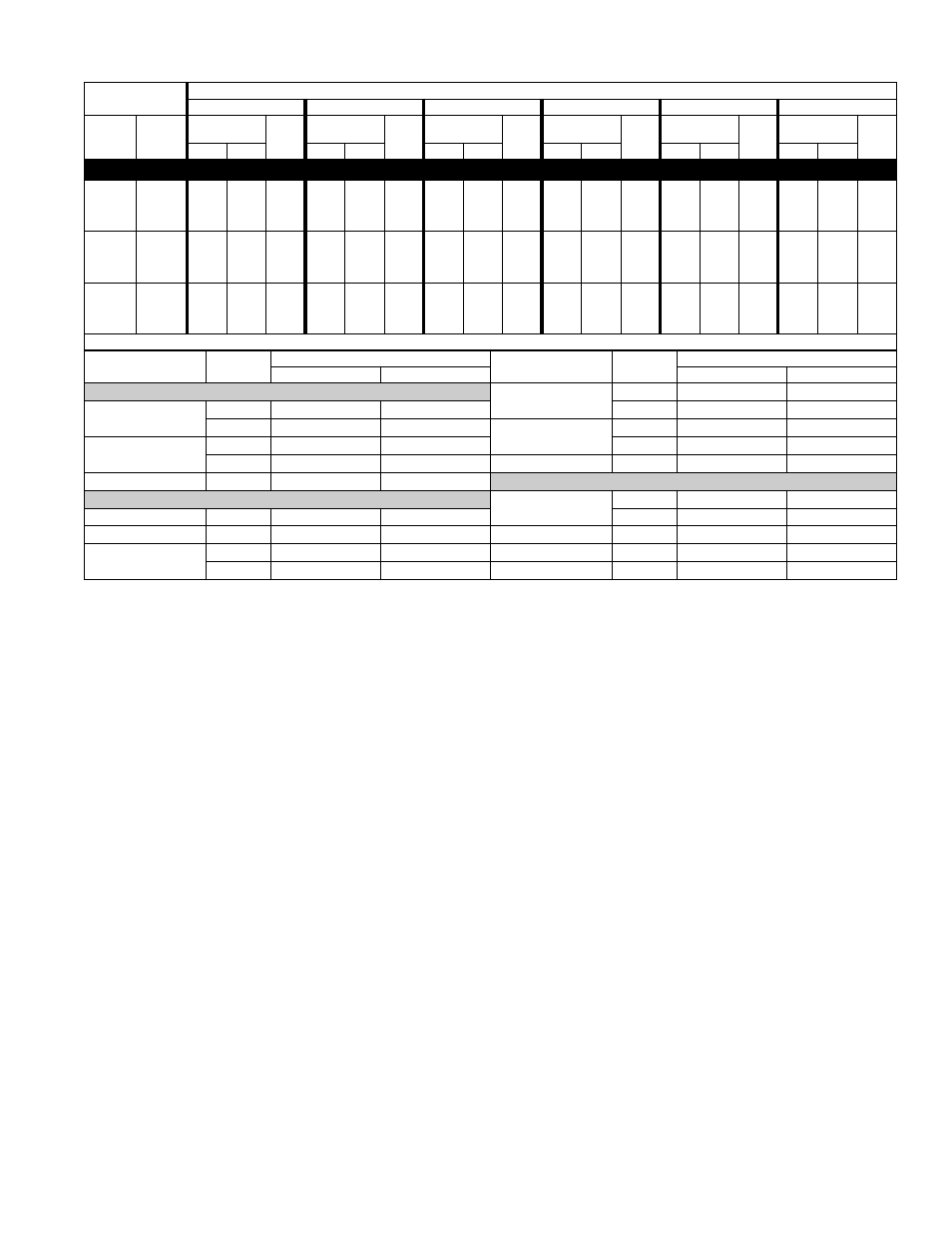 Detailed cooling capacities* continued | Bryant ELECTRIC AIR CONDITIONER 561C User Manual | Page 23 / 28