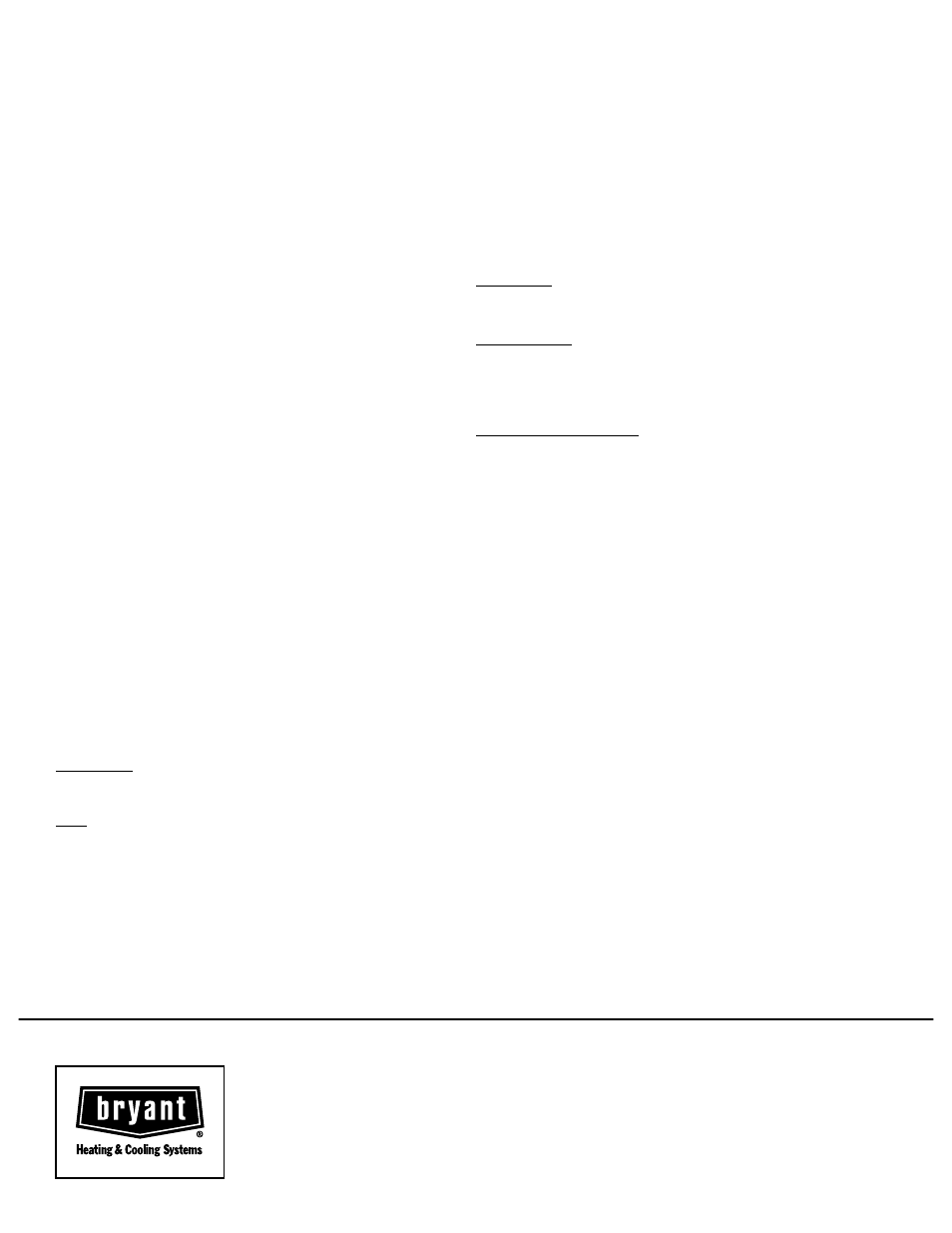 Guide specifications | Bryant ELECTRIC AIR CONDITIONER 561C User Manual | Page 28 / 28