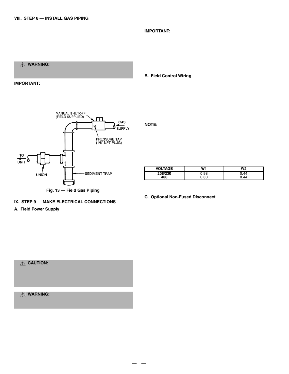 Bryant DURAPAC 579F User Manual | Page 10 / 48