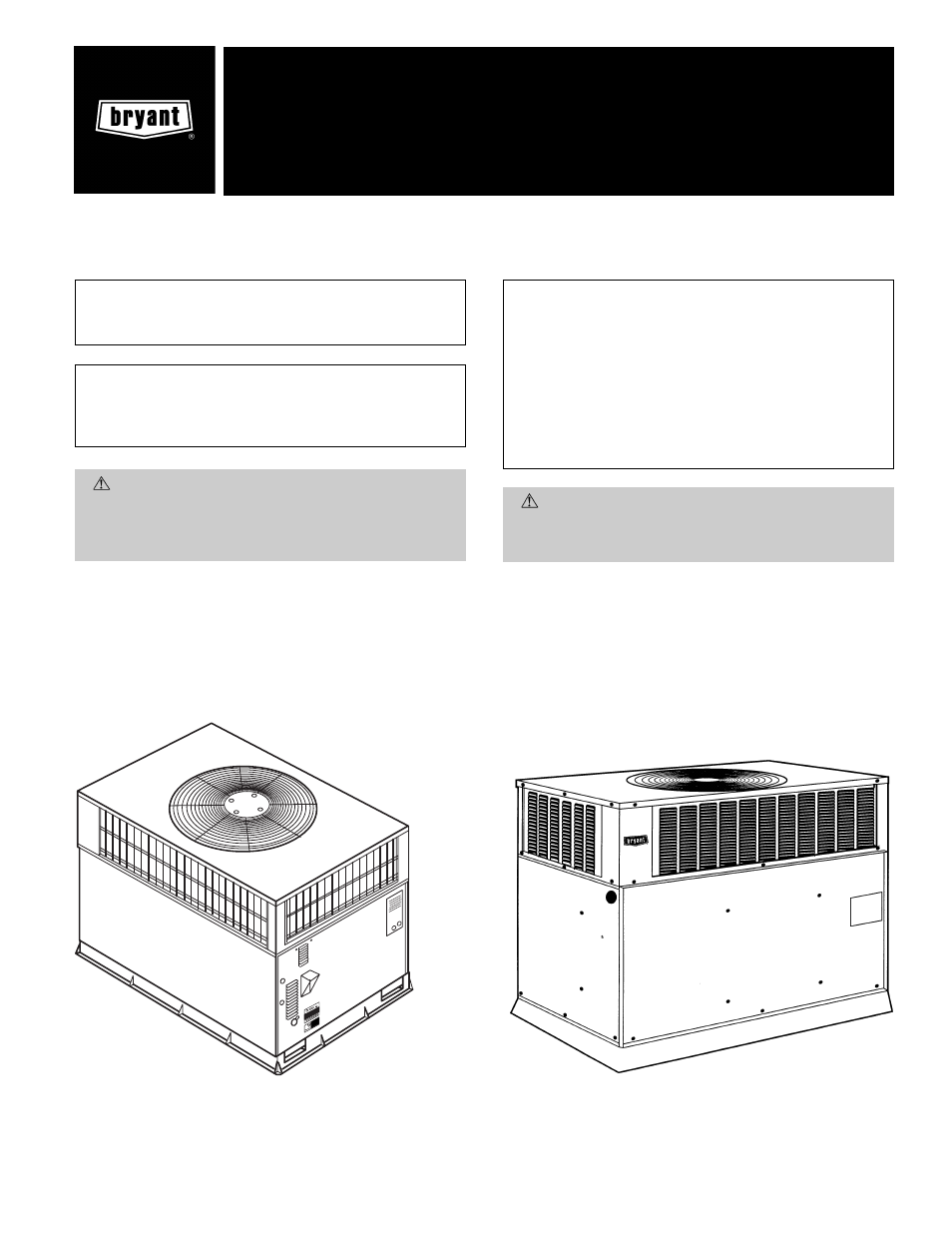 Bryant 583A User Manual | 8 pages