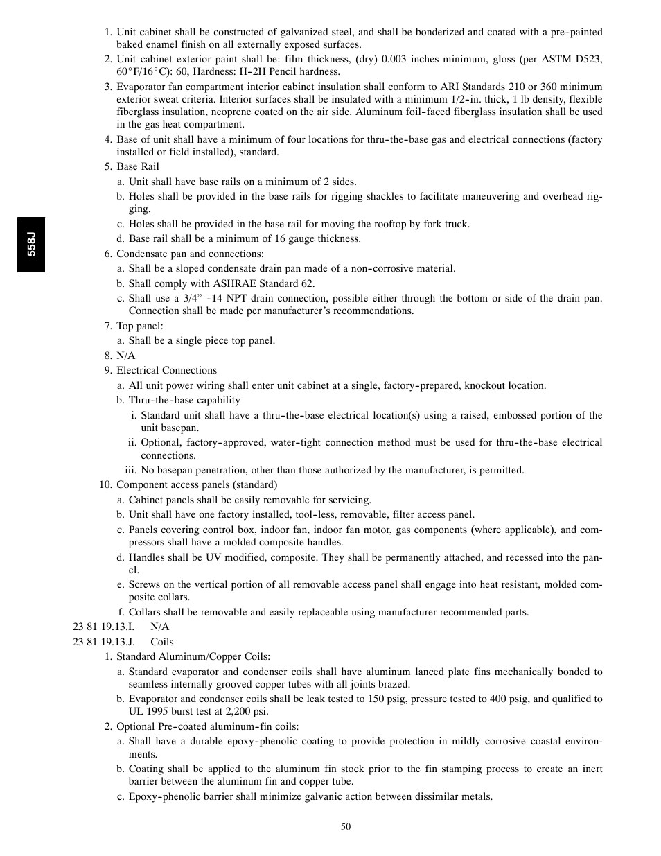 Bryant LEGACY 558J User Manual | Page 50 / 55