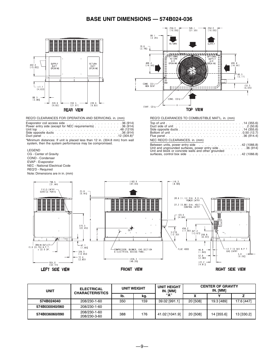 Bryant 574B User Manual | Page 9 / 28
