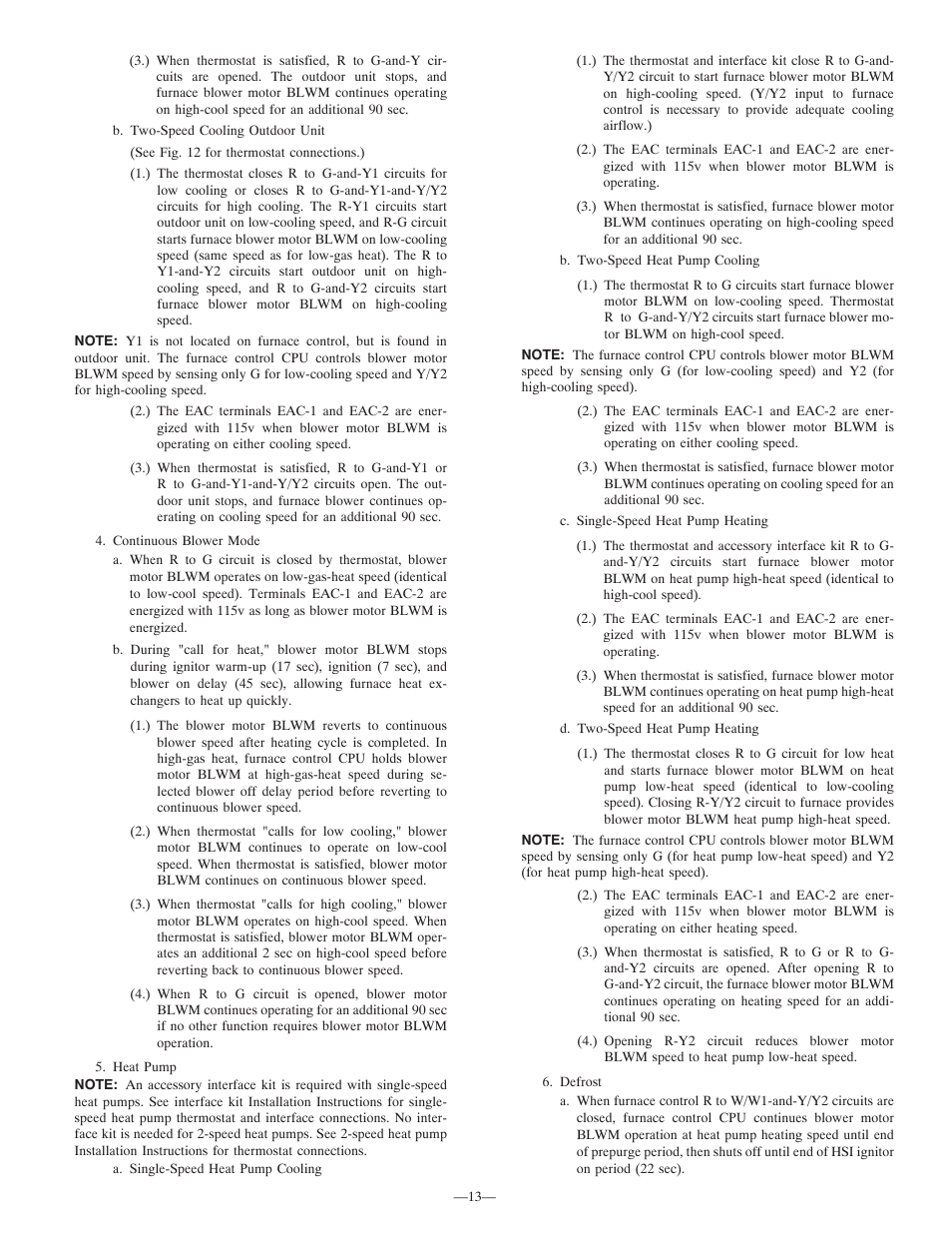 Bryant GAMA 331JAV User Manual | Page 13 / 24