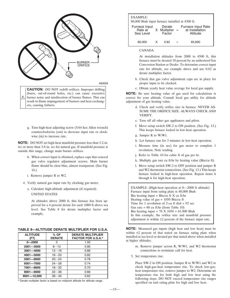 Bryant GAMA 331JAV User Manual | Page 15 / 24