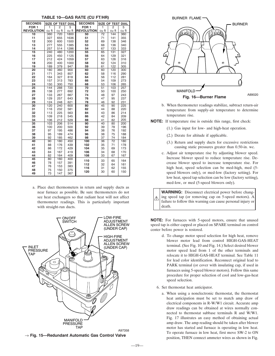 Bryant GAMA 331JAV User Manual | Page 19 / 24
