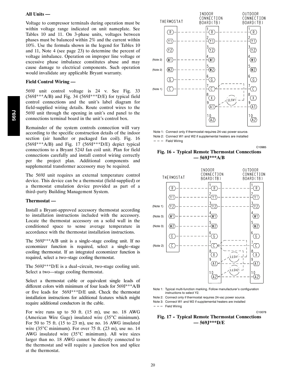 Bryant 569J User Manual | Page 20 / 56