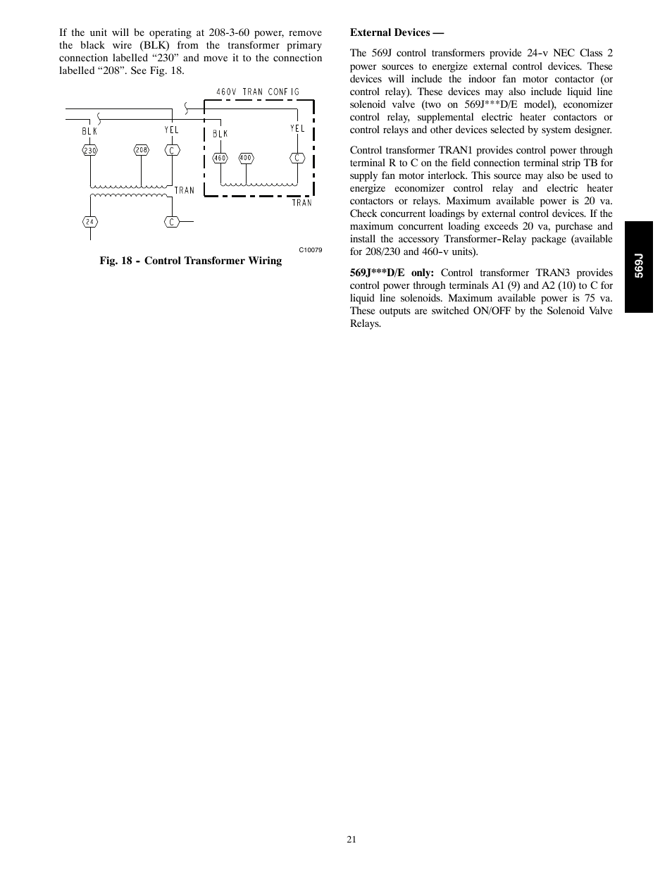 Bryant 569J User Manual | Page 21 / 56