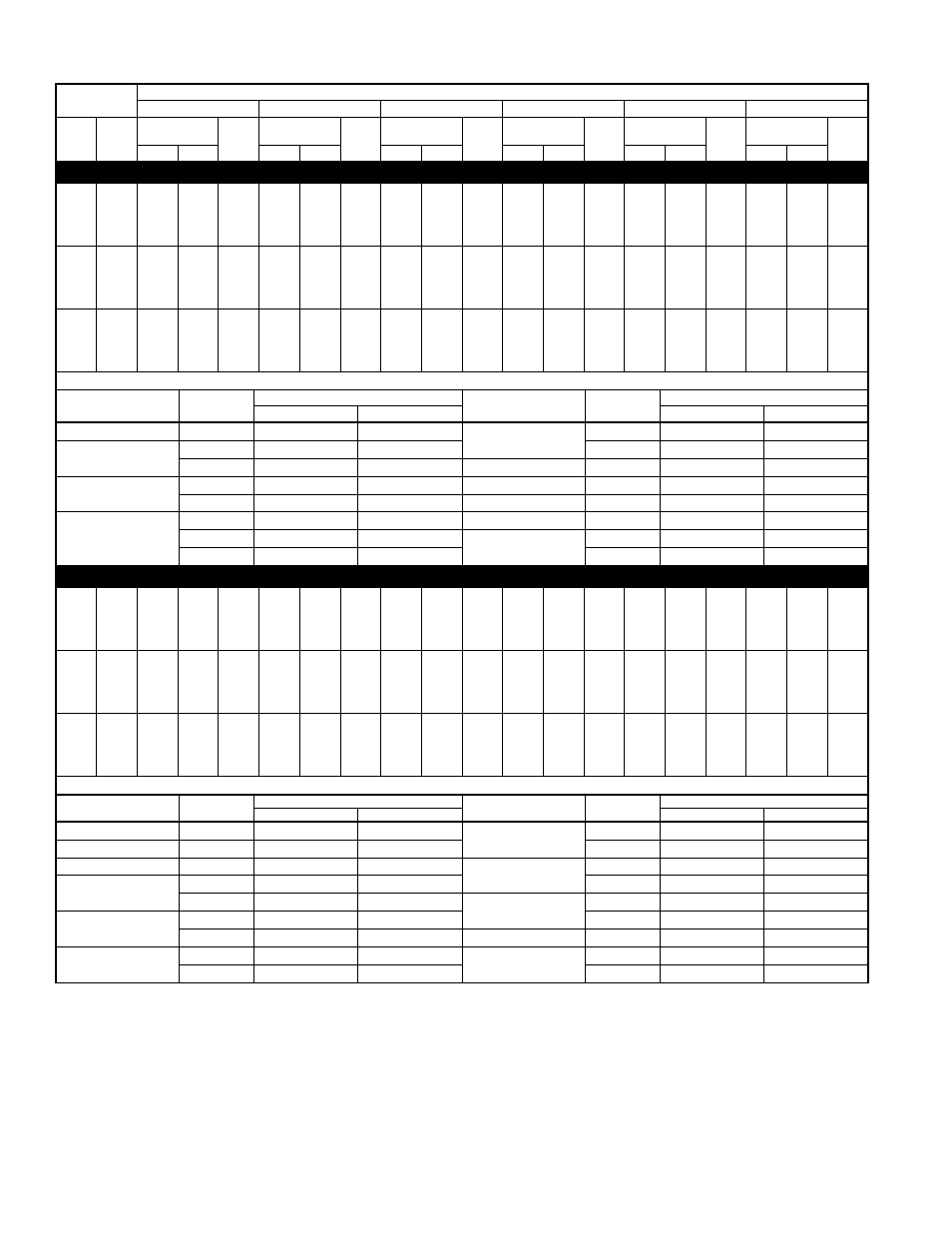 Detailed cooling capacities* continued | Bryant QUANTUM PLUS 650A User Manual | Page 12 / 20