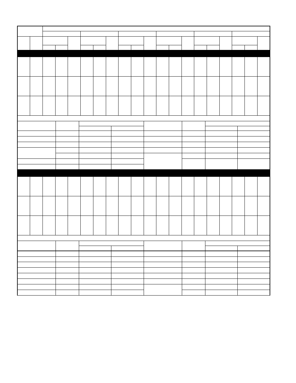 Detailed cooling capacities* continued | Bryant QUANTUM PLUS 650A User Manual | Page 13 / 20