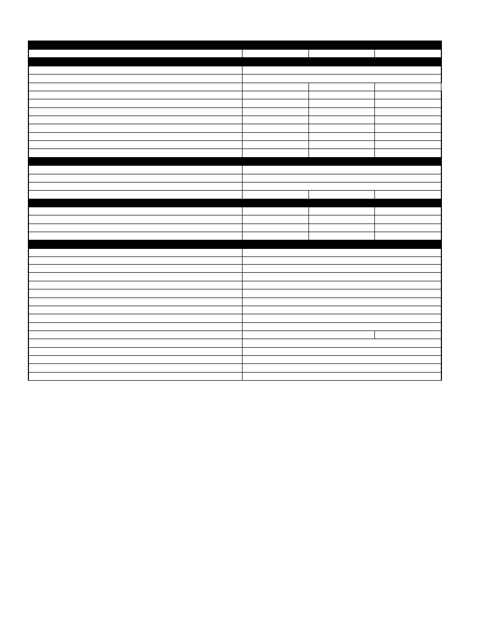 Specifications | Bryant QUANTUM PLUS 650A User Manual | Page 4 / 20