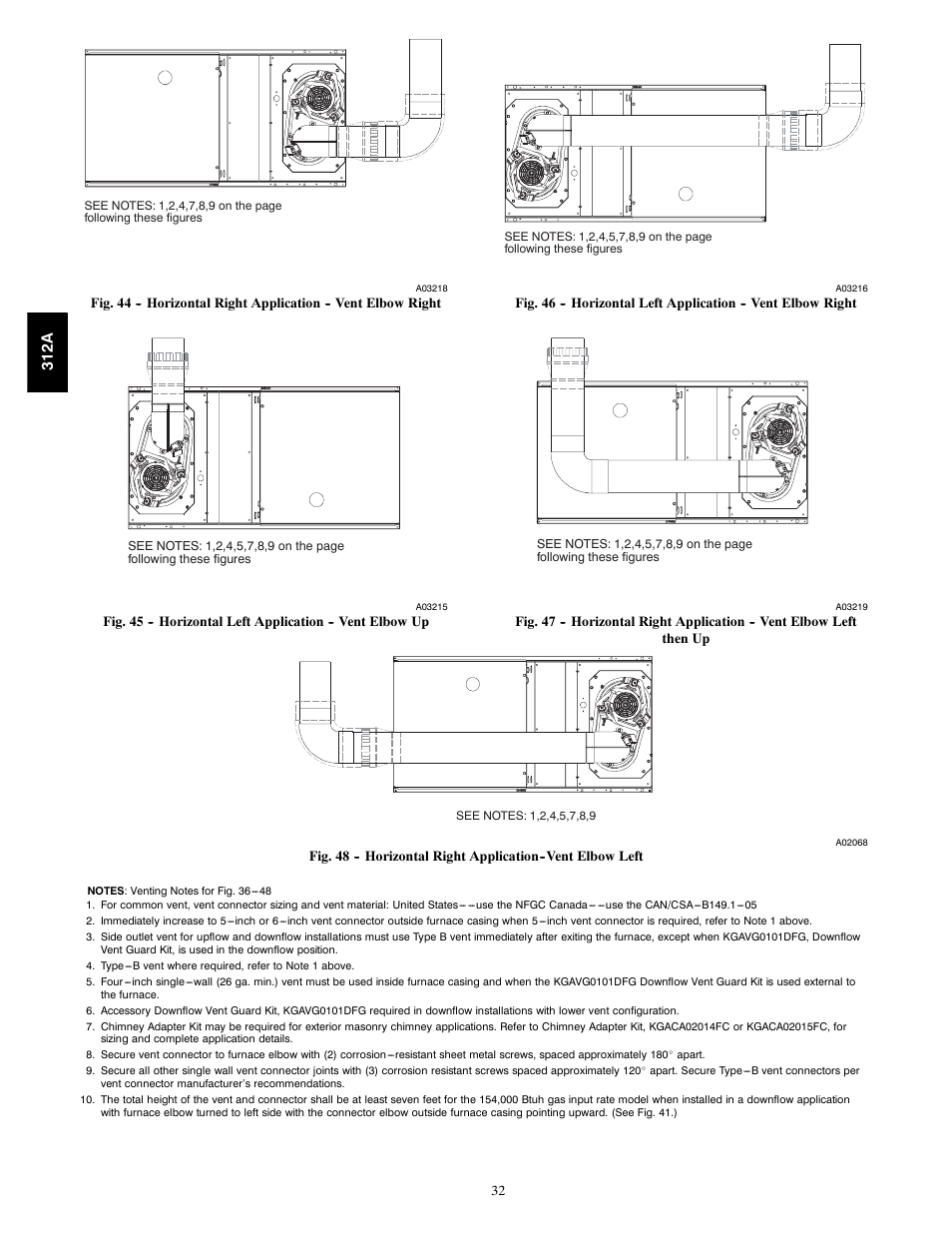 312a | Bryant 2-stage Deluxe Induced-Combustion 4-way Multipurpose 120 User Manual | Page 32 / 58