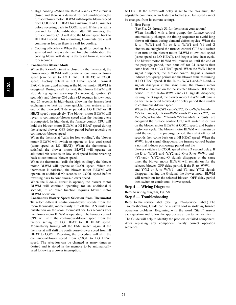 Bryant 2-stage Deluxe Induced-Combustion 4-way Multipurpose 120 User Manual | Page 54 / 58