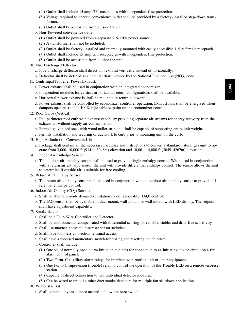 Bryant LEGACY 580J User Manual | Page 59 / 60