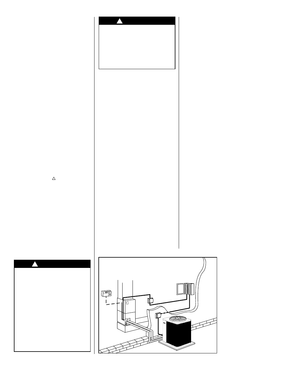 Welcome to efficient home cooling comfort, Safety consideration, Warning | Your comfort system, Important facts, Fig. 1— typical split- system installation | Bryant Quantum Plus CENTRAL AIR CONDITIONER User Manual | Page 2 / 8