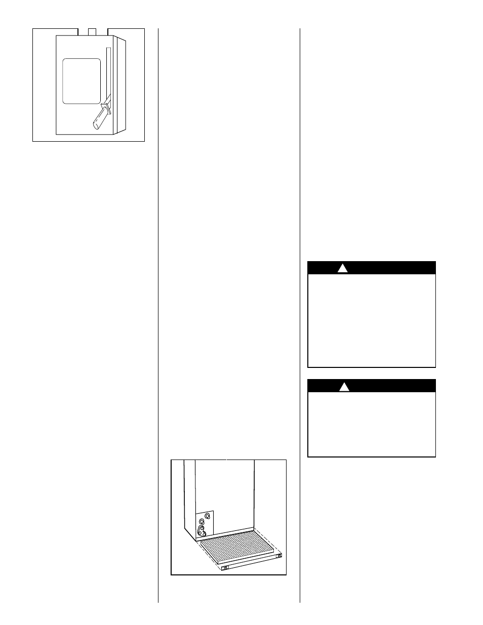 Performing routine maintenance, Warning, Caution | Bryant Quantum Plus CENTRAL AIR CONDITIONER User Manual | Page 4 / 8