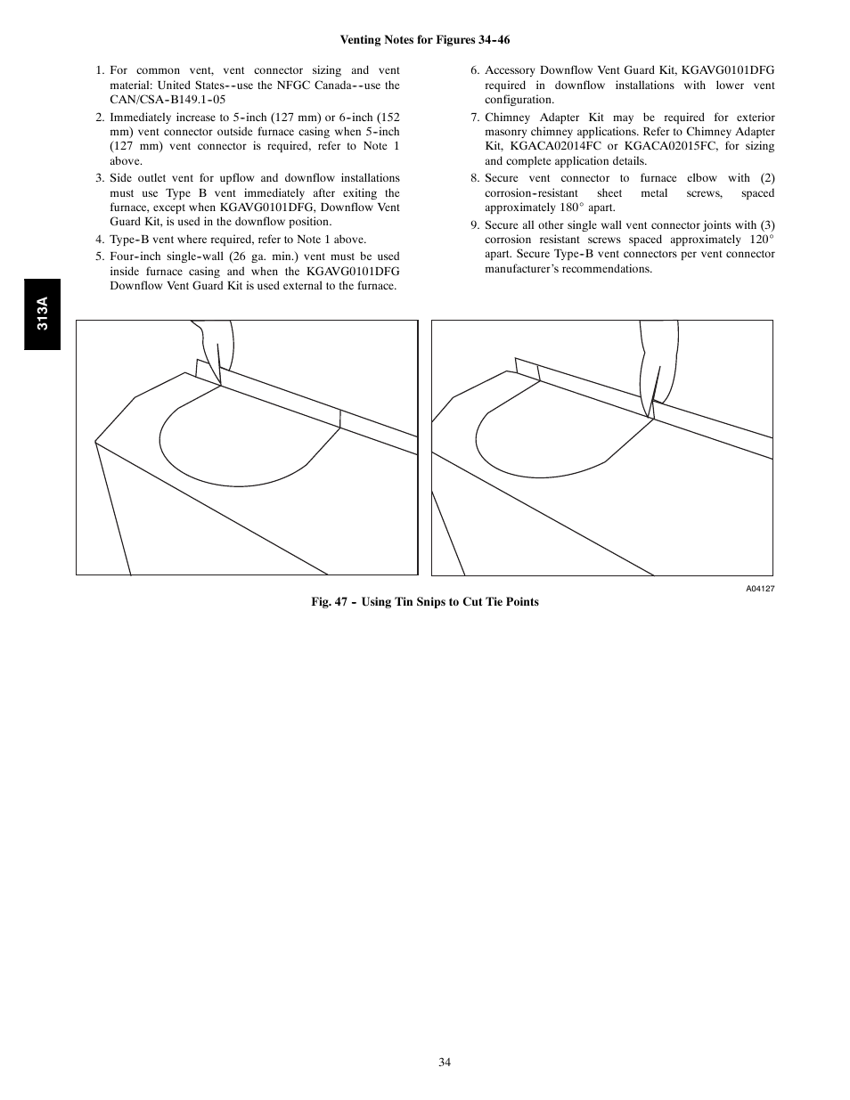 Bryant 313AAV User Manual | Page 34 / 54